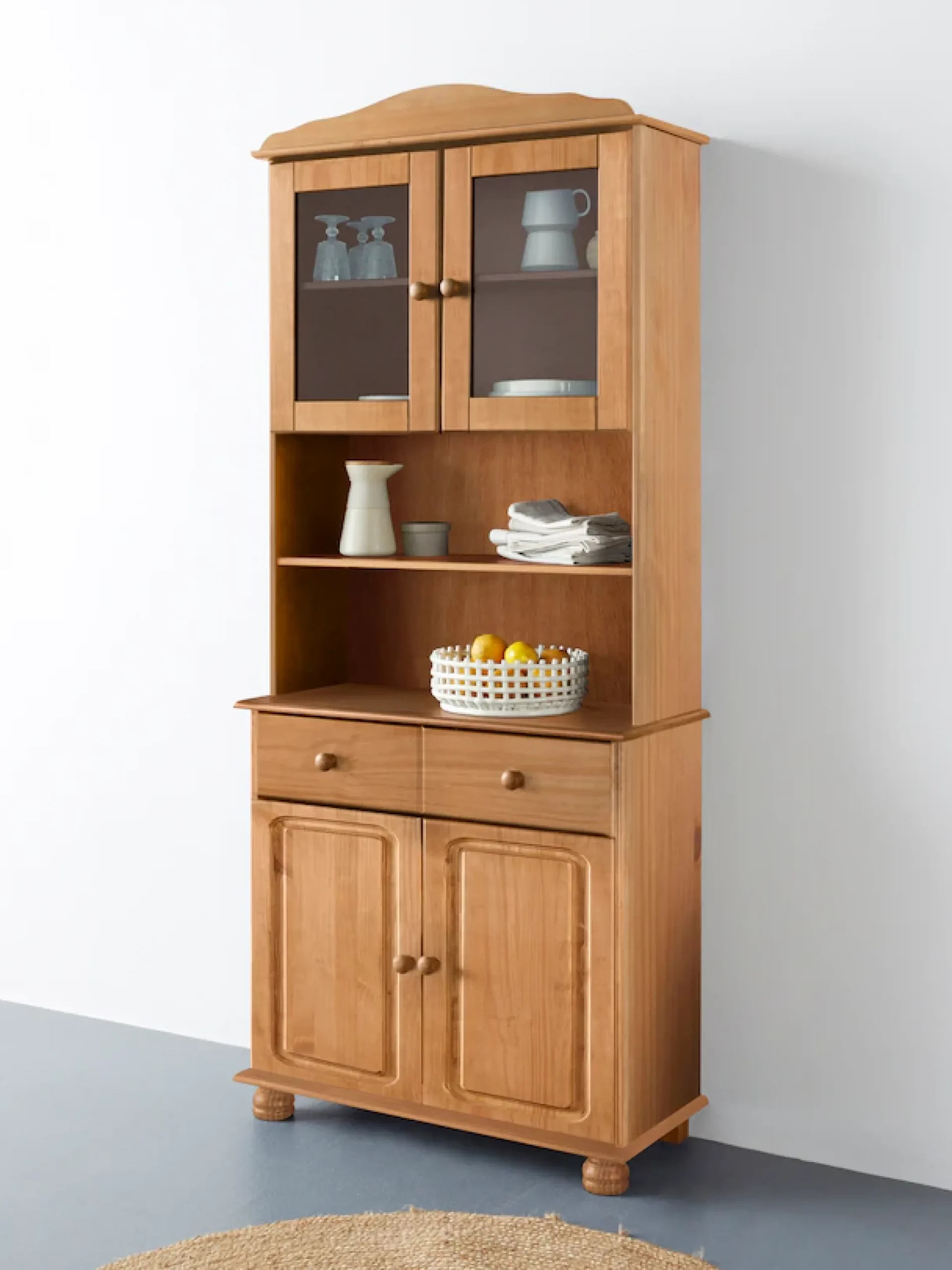 OTTO home Buffet »Mette« 2 Stk. tlg. Mit grosser Schublade und viel Stauraum hinter 4 Türen, Höhe 181cm