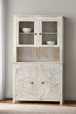 OTTO home Buffet »Prem« mit dekorative Fräsungen, handgefertigt, Unika-Möbel, Breite 107 cm