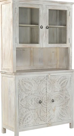 OTTO home Buffet »Prem« mit dekorative Fräsungen, handgefertigt, Unika-Möbel, Breite 107 cm