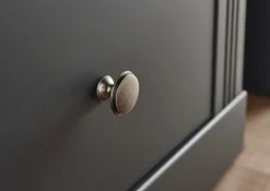 OTTO home Buffet »Westminster, Buffetschrank im Landhausstil, Schrank, Hochschrank« Metallgriffe, ausreichend Stauraum, in 2 Farben erhältlich