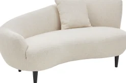 OTTO home Chaiselongue »Olivia« Nierenform-Sofa mit Zierkissen im Originalbezug