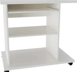 OTTO home Computertisch »LOKVE, Laptoptisch, Schreibtisch,« rollbar, Tastaturauszug, Towerfach, Druckerfach, Höhe 75 cm