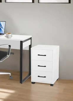 OTTO home Container »Moid, Bürocontainer, Schreibtischcontainer,« 3 Schubladen, Metallgriffe, 40x64 cm