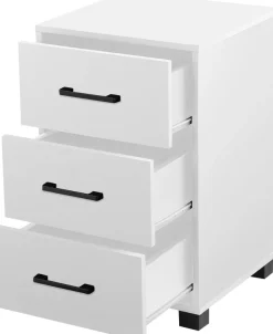 OTTO home Container »Moid, Bürocontainer, Schreibtischcontainer,« 3 Schubladen, Metallgriffe, 40x64 cm