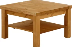 OTTO home Couchtisch »Antique« aus massiver Kiefer, FSC® zertifiziert, Breite 77 cm