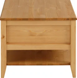 OTTO home Couchtisch »Leonis« Breite 89 cm, mit Schubladen und Ablageboden, massiver Kiefer,FSC®