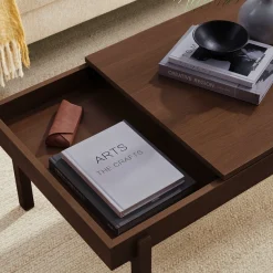 OTTO home Couchtisch »Norwin« Melaminoberfläche und robustes Gestell aus Eschenholz