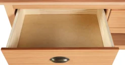OTTO home Couchtisch »Schröder« mit 2 Schubladen und 1 Einlegeboden, aus massivem Kiefernholz