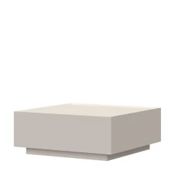OTTO home Couchtisch »Sky45« (H/B/T): 36/90/90cm,Mit Rollen, lackiert mit wasserbasiertem UV-Lack