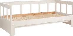 OTTO home Daybett »"AIRA" Kinderbett, Gästebett, Skandi- Design, Schublade optional« FSC® zertifiziertes Massivholz,mit ausziehbarer Liegefläche, ideal fürs Jugend- oder Gästezimmer