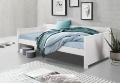 OTTO home Daybett »"TIPO " zertifiziertes Massivholz,« Gästebett, platzsparend, Option für 2. Schlafgelegenheit
