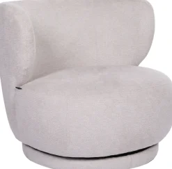 OTTO home Drehsessel »ANNELIN, Loungesessel, Clubsessel« 360° drehbar, Struktur-Bezug