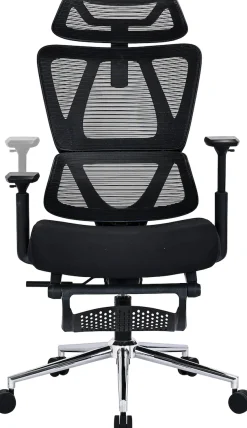 OTTO home Drehstuhl »Andora, moderner ergonomischer Schreibtischstuhl« () mit Fußstütze