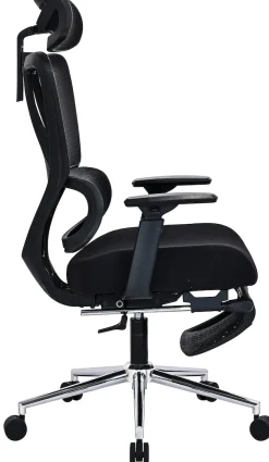 OTTO home Drehstuhl »Andora, moderner ergonomischer Schreibtischstuhl« () mit Fußstütze