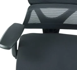 OTTO home Drehstuhl »Andora, moderner ergonomischer Schreibtischstuhl« () verstellbare Armlehne & Kopfstütze, Lendenwirbelstütze