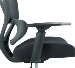 OTTO home Drehstuhl »Andora, moderner ergonomischer Schreibtischstuhl« () verstellbare Armlehne & Kopfstütze, Lendenwirbelstütze
