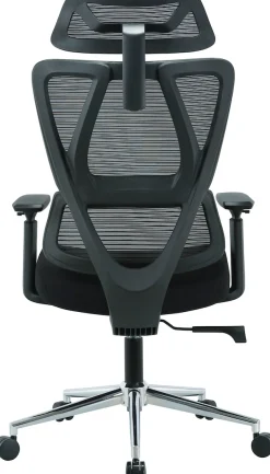 OTTO home Drehstuhl »Andora, moderner ergonomischer Schreibtischstuhl« () verstellbare Armlehne & Kopfstütze, Lendenwirbelstütze