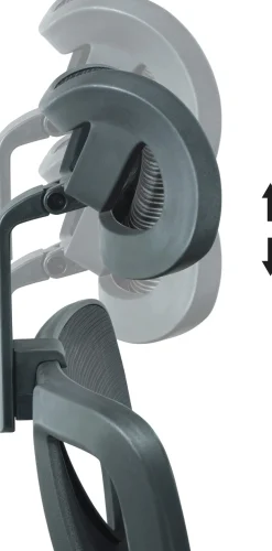 OTTO home Drehstuhl »Andora, moderner ergonomischer Schreibtischstuhl« () verstellbare Armlehne & Kopfstütze, Lendenwirbelstütze