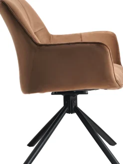 OTTO home Drehstuhl »Lika« () 2er Set, 360 Grad Drehfunktion, Samtpolsterung