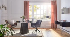 OTTO home Drehstuhl »Lika« () 2er Set, 360 Grad Drehfunktion, Samtpolsterung