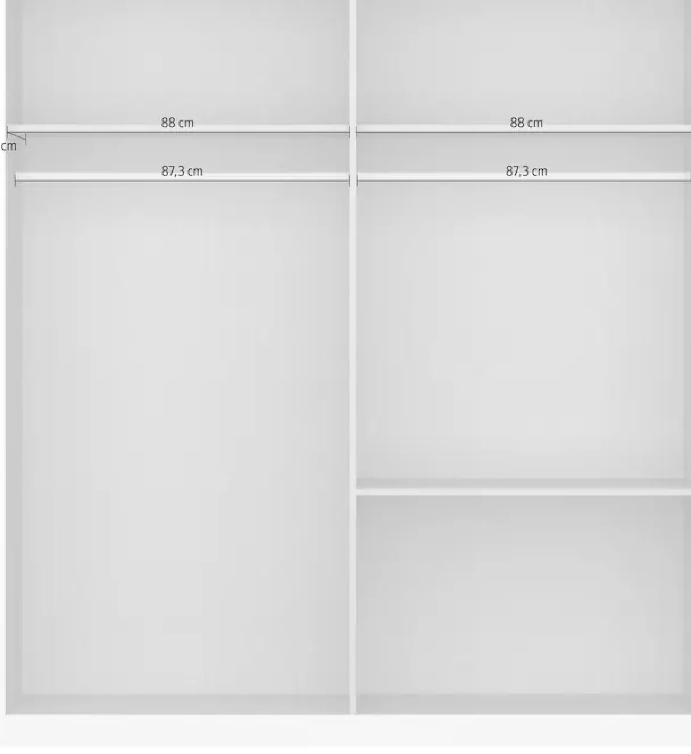 OTTO home Drehtürenschrank »Kleiderschrank Schrank Garderobe Wäscheschrank CHALLENGER« Breiten 181/226 cm, Höhen 197/210 cm,mit Spiegeltüren und geräumigen Schubladen MADE IN GERMANY