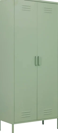 OTTO home Drehtürenschrank »Kleiderschrank Schrank Metallschrank Mehrzweckschrank Siena Spind« in 4 Farben aus Metall,in der Höhe verstellbar