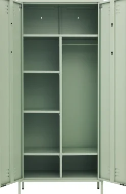 OTTO home Drehtürenschrank »Kleiderschrank Schrank Metallschrank Mehrzweckschrank Siena Spind« in 4 Farben aus Metall,in der Höhe verstellbar