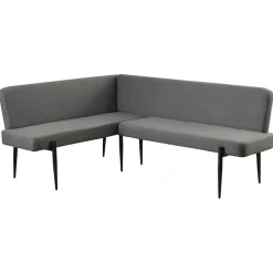 OTTO home Eckbank »Frida« Federkern, pflegeleichtem Velours oder Webstoff Bezug, Breite 210 cm