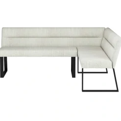 OTTO home Eckbankgruppe »Barcell/Ivanna/Calgoty« Set, Eckbankgruppe mit Tisch, Eckbank, Stühle, 4 tlg. Sitzgruppe, Eckbank und Stühle bequem gepolstert, Tisch 120x80 cm