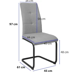 OTTO home Eckbankgruppe »Barcell/Ivanna/Calgoty« Set, Eckbankgruppe mit Tisch, Eckbank, Stühle, 4 tlg. Sitzgruppe, Eckbank und Stühle bequem gepolstert, Tisch 120x80 cm