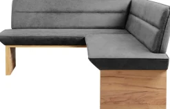 OTTO home Eckbankgruppe »Beluna + Cross Essecke Sitzgruppe Eckbank Küchenbank« Set, Eckbank, 2 Stühle und Tisch, 4 tlg. Sitzgruppe Esszimmer Stühle Tisch und Bank bequem gepolstert
