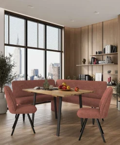 OTTO home Eckbank »Mily Küchenbank, Polsterbank, Esszimmerbank, 205x164 cm« Moderne Bank undFarben, Sitzplatzanzahl: 5, Frei in Raum stellbar