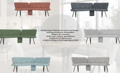 OTTO home Eckbank »Mily Küchenbank, Polsterbank, Esszimmerbank, 205x164 cm« Moderne Bank undFarben, Sitzplatzanzahl: 5, Frei in Raum stellbar