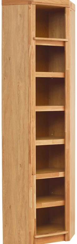 OTTO home Eckregal »Soeren mit Eiche-Elementen, Regal Höhe 220 cm, FSC®-zertifiziert« passend für Regale Soeren mit einer Tiefe von 29 cm