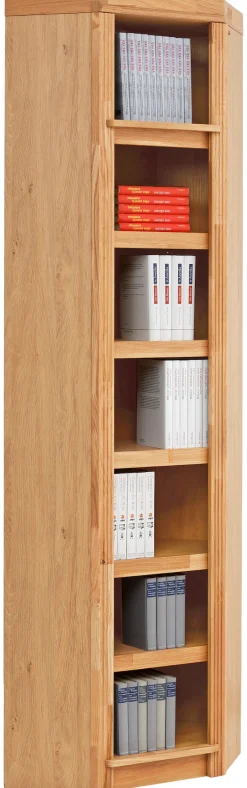 OTTO home Eckregal »Soeren mit Eiche-Elementen, Regal Höhe 220 cm, FSC®-zertifiziert« passend für Regale Soeren mit einer Tiefe von 29 cm