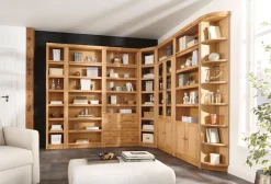 OTTO home Eckregal »Soeren mit Eiche-Elementen, Regal Höhe 220 cm, FSC®-zertifiziert« passend für Regale Soeren mit einer Tiefe von 29 cm