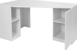 OTTO home Eckschreibtisch »AVRIL« Regalschreibtisch mit viel Stauraum, Push-to-Open, Breite: 140 cm