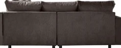 OTTO home Ecksofa »Antonia L-Form, B: 215 cm« Ecksofa, Rückenkissen, ottomane beidseitig montierbar, Bonnelfederkern