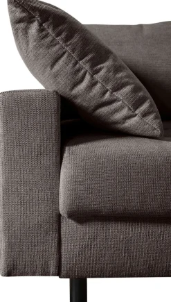 OTTO home Ecksofa »Antonia L-Form, B: 215 cm« Ecksofa, Rückenkissen, ottomane beidseitig montierbar, Bonnelfederkern