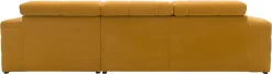 OTTO home Ecksofa »Ballerup 235 x 175 cm, auch mit verstellbarer Sitztiefe« Kopfteile verstellbar, aus pflegeleichtem, weichem Bezugsstoff, L-Form