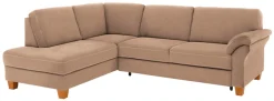 OTTO home Ecksofa »Borkum L-Form, B: 249 cm - OTTO. Verlässliche Qualität.« optional mit Schlaffunktion, Eckcouch mit Federkern