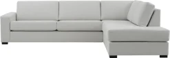 OTTO home Ecksofa »Branwell« Breite 304 cm, Struktur fein, mit Wellenunterfederung