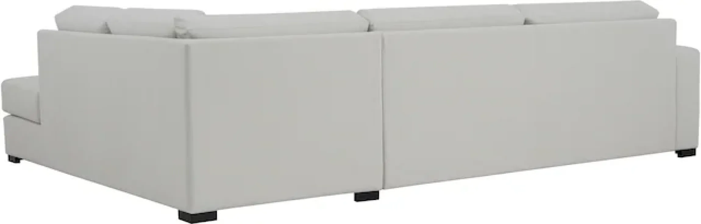 OTTO home Ecksofa »Branwell« Breite 304 cm, Struktur fein, mit Wellenunterfederung