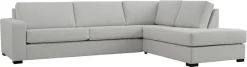 OTTO home Ecksofa »Branwell« Breite 304 cm, Struktur fein, mit Wellenunterfederung
