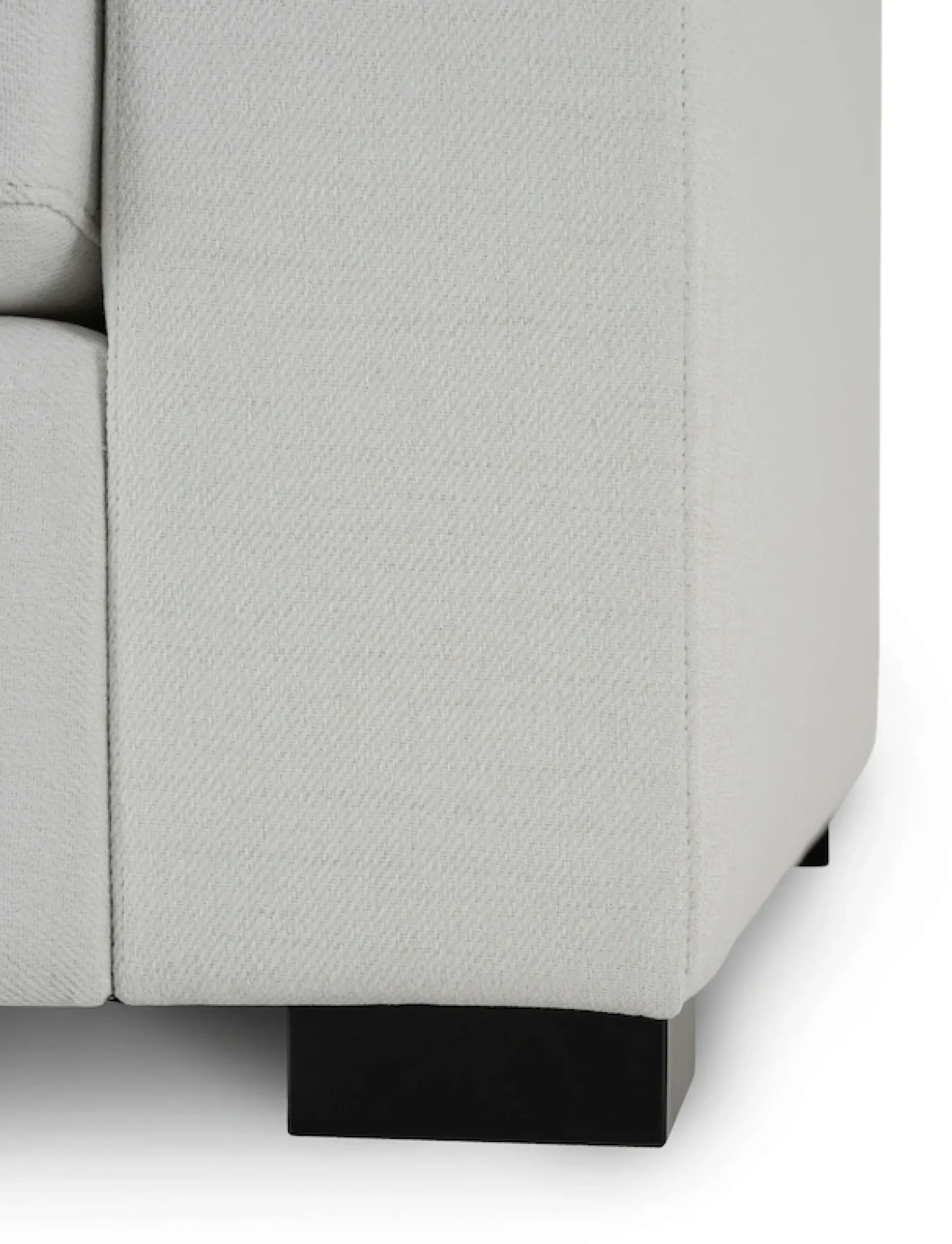 OTTO home Ecksofa »Branwell« Breite 304 cm, Struktur fein, mit Wellenunterfederung
