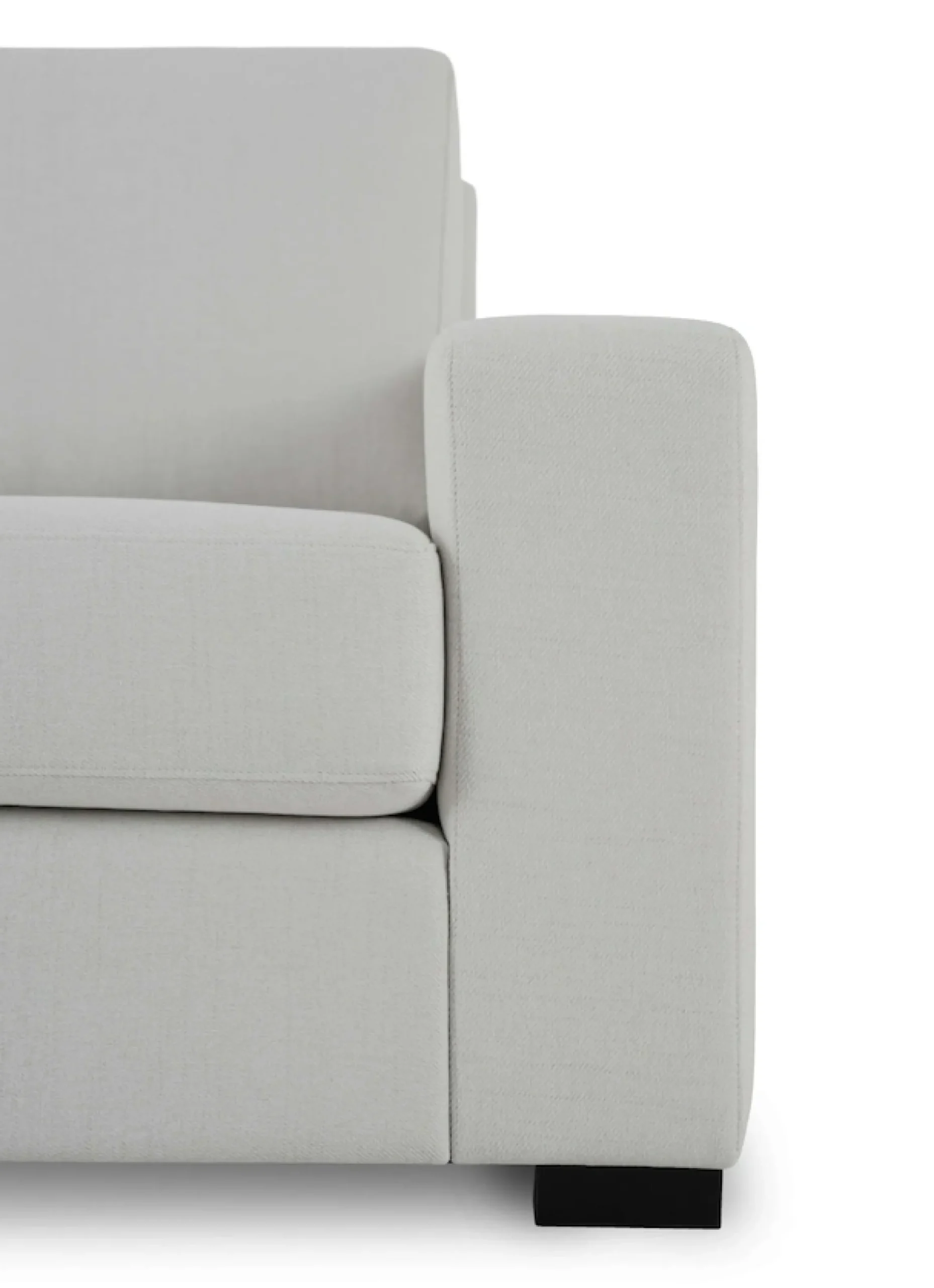 OTTO home Ecksofa »Branwell« Breite 304 cm, Struktur fein, mit Wellenunterfederung