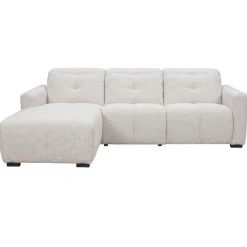 OTTO home Ecksofa »CAARLA Webstoff, L-Form, 261 cm, man. o. elektr. Relaxfunktion (USB)« mit USB-A und USB-C bei elektrischer Ausführung, Kopfteilverstellung