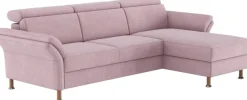 OTTO home Ecksofa »Calypso L-Form« mit motorischen Funktionen im Sofa und Recamiere