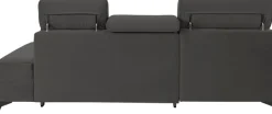 OTTO home Ecksofa »Cardiz L-Form« inkl.Kopfteilverstellung und Federkern wahlweise mit Schlaffunktion