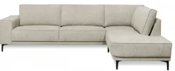 OTTO home Ecksofa »Casina« mit abgerundeter Ottomane, in einem weichen Chenille-Stoff